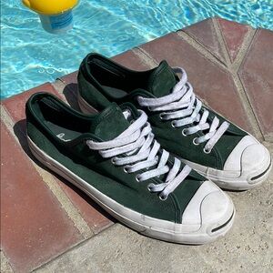Converse JP PRO Deep Emerald Jack Purcell Skateboarding Unisex Green Sneakers